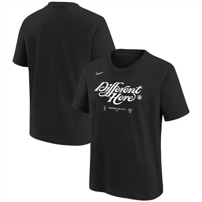 Men's Boston Celtics Black 2024 Playoffs Mantra T-Shirt,We sell and wholesale Men's Boston Celtics Black 2024 Playoffs Mantra T-Shirt on line form chian!